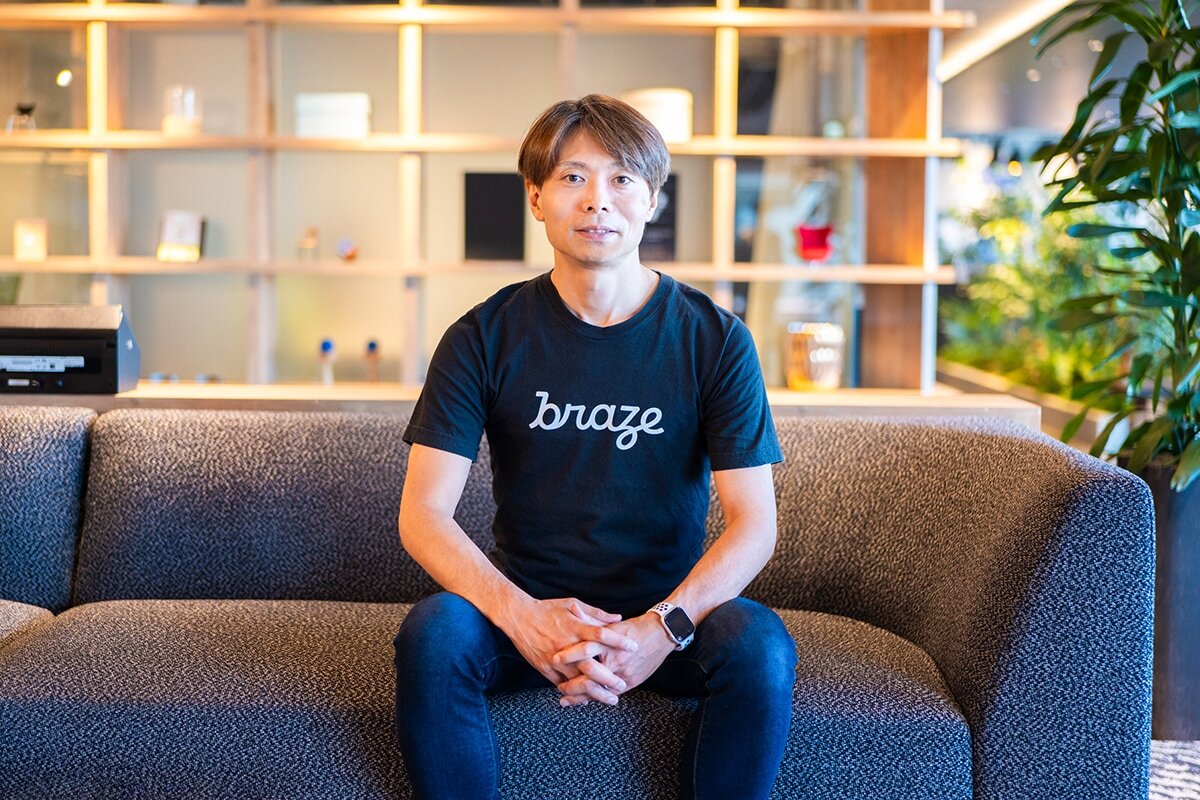 Braze株式会社 日本市場 製品責任者 新田達也氏 インタビューの様子